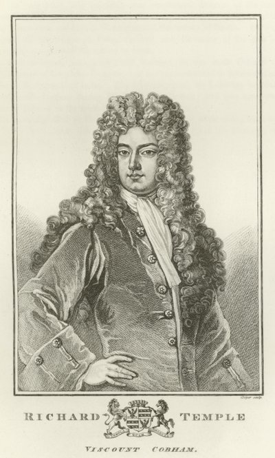 Richard Temple, Viscount Cobham by Godfrey Kneller